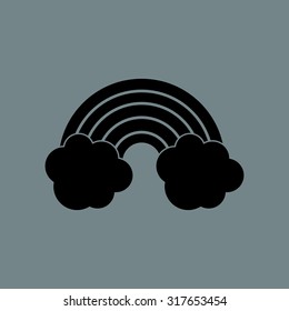 Isolated saint patrick's day icon on a blue background