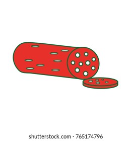 Isolated salami design