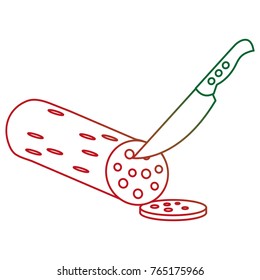 Isolated salami design