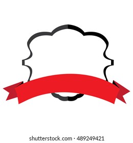 Isolated sale label on a white background, Vector illustration