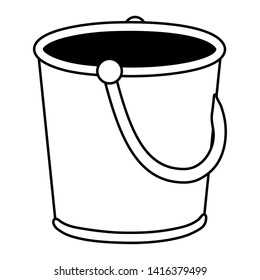 Isolated sand bucket design vector illustration