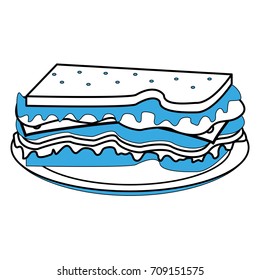 Isolated sandwich design