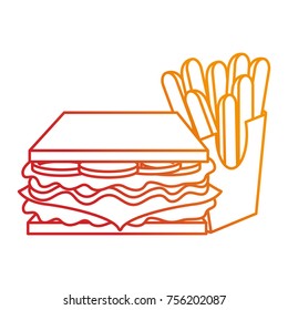 Isolated sandwich design
