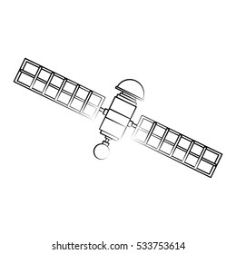 Isolated satellite design