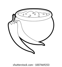 Isolated sauce design