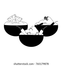 Isolated sauce design