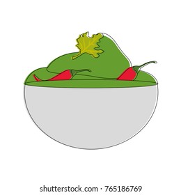 Isolated sauce design
