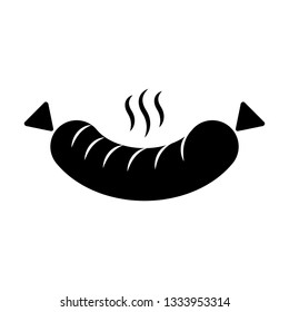 Isolated sausage icon image. Vector illustration design