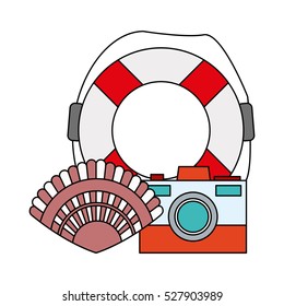 Isolated save float camera and shell design