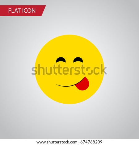 Isolated Savoring Flat Icon. Delicious Food Vector Element Can Be Used For Savoring, Delicious, Food Design Concept.