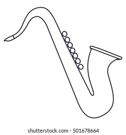 Isolated saxophone instrument design