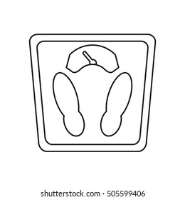 Isolated scale weight design