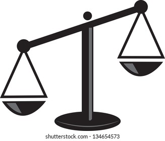 Isolated scale weighted on one side