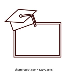 isolated school blackboard