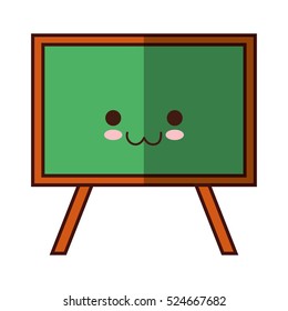 isolated school blackboard icon vector illustration graphic design