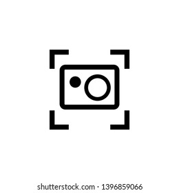 Isolated Screen Capture Vector Icon Stock Vector (Royalty Free ...