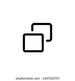 Isolated Screen Share Icon Vector