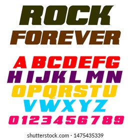 Isolated script alphabet vector font letters 
