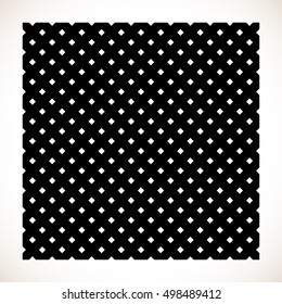 Isolated seamless tile of dense grid, mesh