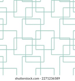 Isolated seamless vector pattern mint green color Print for trendy textile wrapping paper Monochrome simple design Bed linen Wrapping paper Typography design Tablecloths Scrapbooking Cardmaking Baby