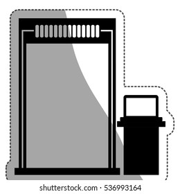 Isolated Security checkpoint design