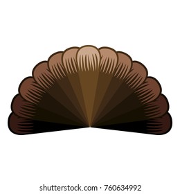 Isolated set of feathers on a white background, vector illustration