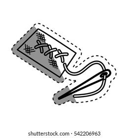 Isolated sewing pin icon vector illustration graphic design