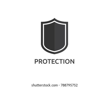 isolated Shield vector icon symbol