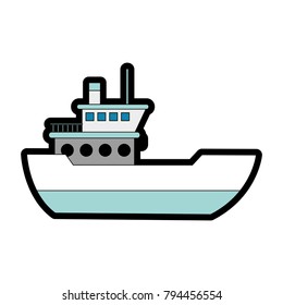 Isolated ship design