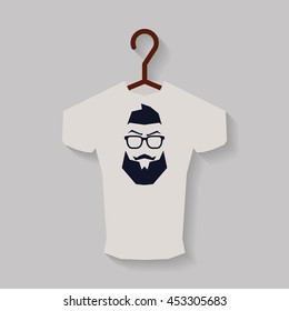 Isolated shirt, Vector illustration