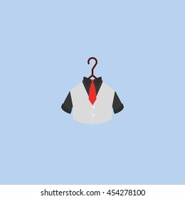 Isolated shirt, Vector illustration