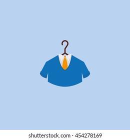 Isolated shirt, Vector illustration