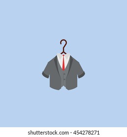 Isolated shirt, Vector illustration