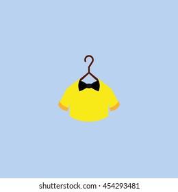 Isolated shirt, Vector illustration