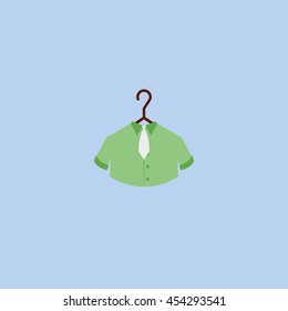 Isolated shirt, Vector illustration