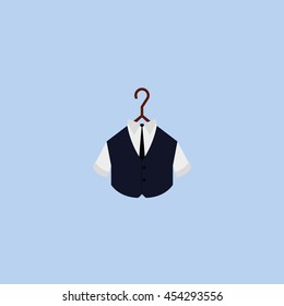 Isolated shirt, Vector illustration
