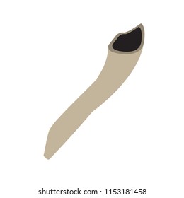 Isolated shofar icon