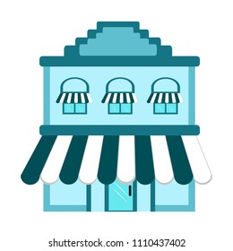 Isolated shop icon