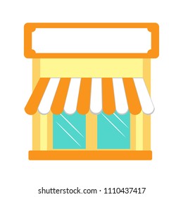Isolated shop icon