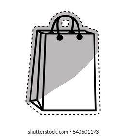 Isolated shopping bag icon vector illustration graphic design