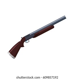Isolated shotgun weapon vector illustration graphic design