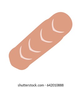 Isolated shrimp on a white background, Vector illustration