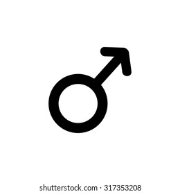 Isolated silhouette of an object on a white background for valentine's day