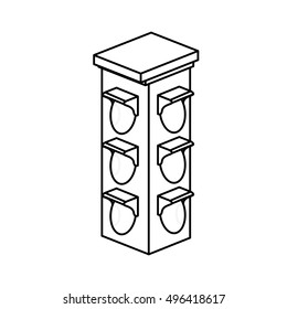 Isolated and silhouette semaphore design