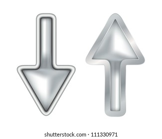 Isolated silver arrows