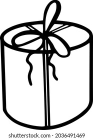 Elementos aislados de Año Nuevo negro dibujados a mano y elementos de Navidad. Ilustración vectorial. Imprimir. 

