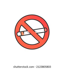Diseño de logotipo de vectores aislado simple sin humo