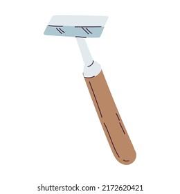 Isolated sketch of a razor Vector