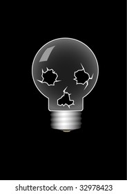 isolated skull-bulb