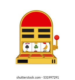 Isolated slot machine design